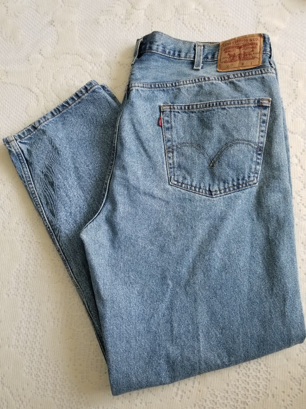 Levi's 550 Relaxed Fit Light Blue Men’s Jeans 44